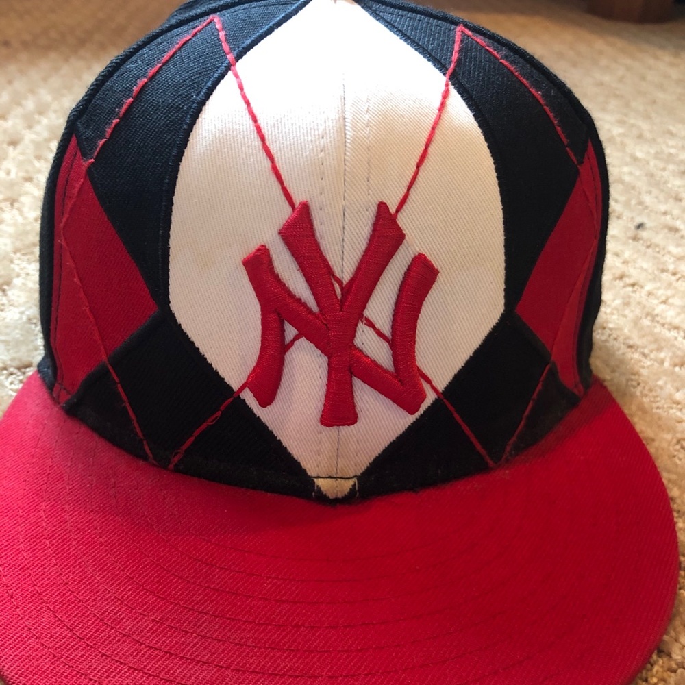 New York Yankees Plaid Fitted Hat